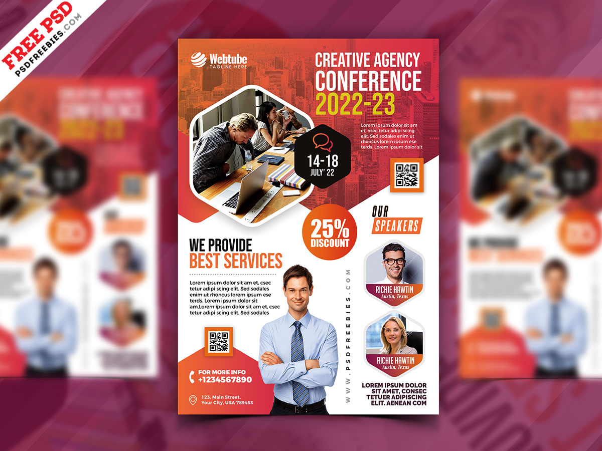 Detail Free Seminar Flyer Template Nomer 18