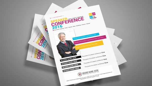 Detail Free Seminar Flyer Template Nomer 21