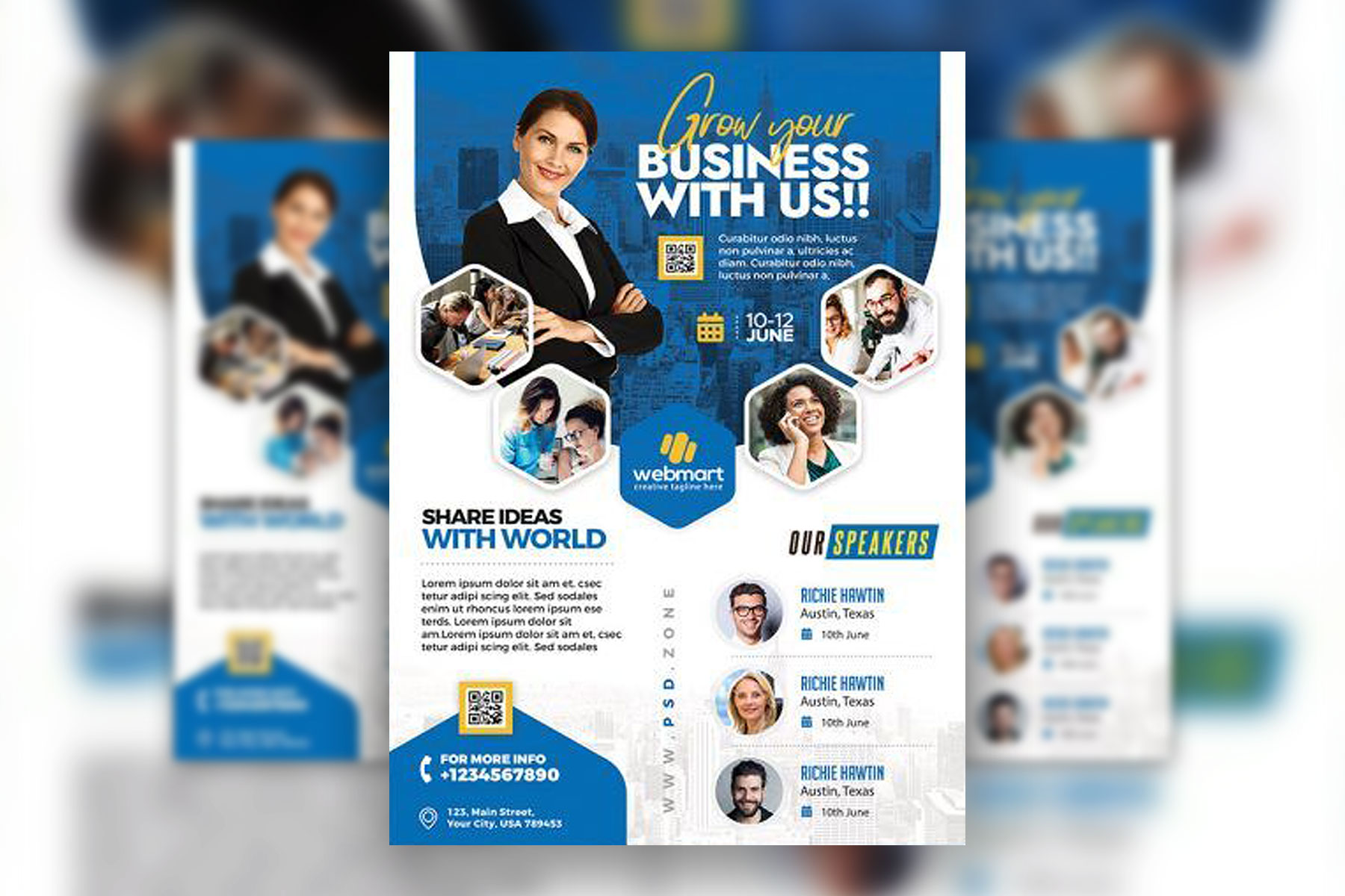 Detail Free Seminar Flyer Template Nomer 53