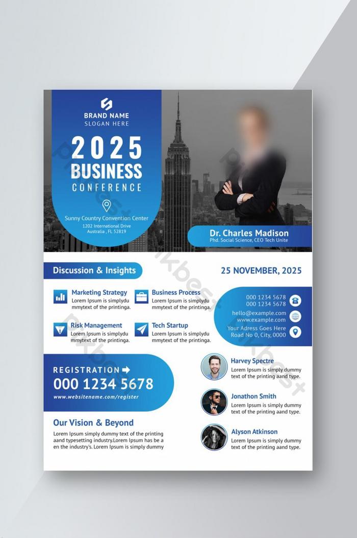 Detail Free Seminar Flyer Template Nomer 55