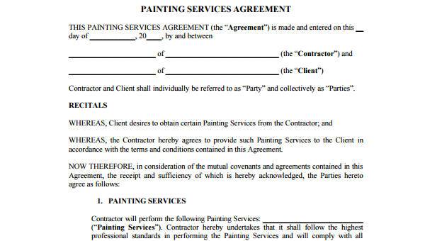 Detail Free Service Agreement Template Nomer 39