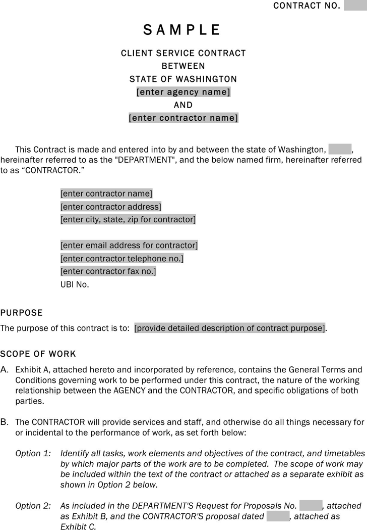 Detail Free Service Agreement Template Nomer 45