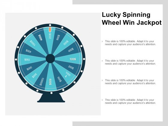 Detail Free Spinning Wheel Powerpoint Template Nomer 21