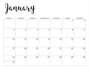 Detail Free Template Calendar 2021 Nomer 6
