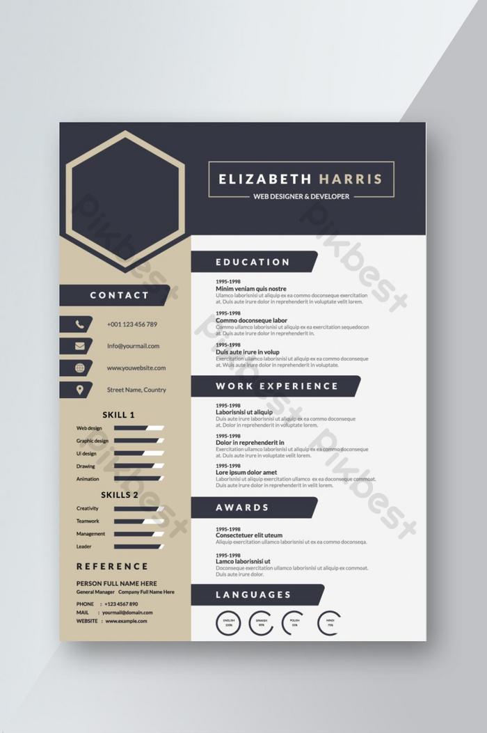 Detail Free Template Cv Doc Nomer 47