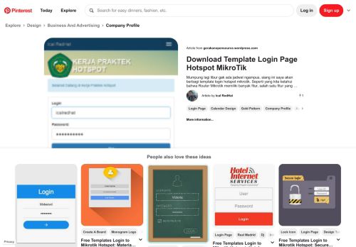 Detail Free Template Login Hotspot Nomer 22