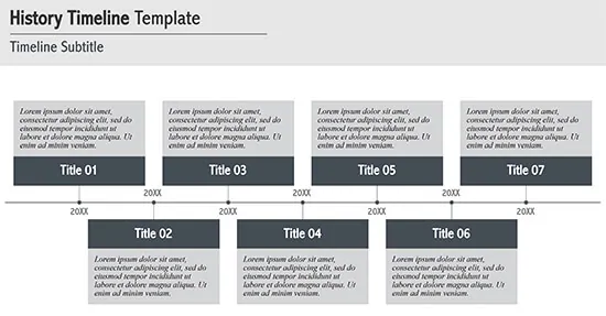 Detail Free Timeline Template Word Nomer 18