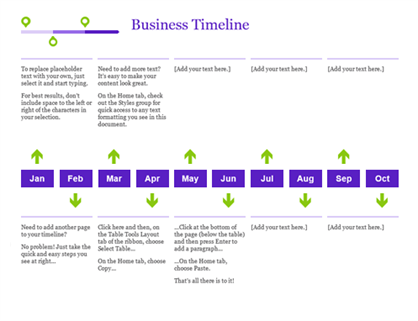 Detail Free Timeline Template Word Nomer 19