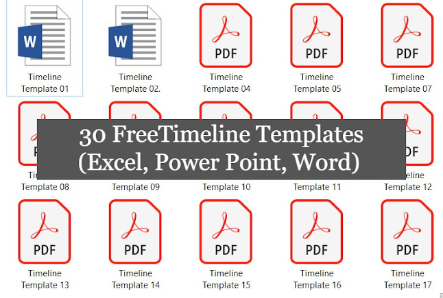 Detail Free Timeline Template Word Nomer 29