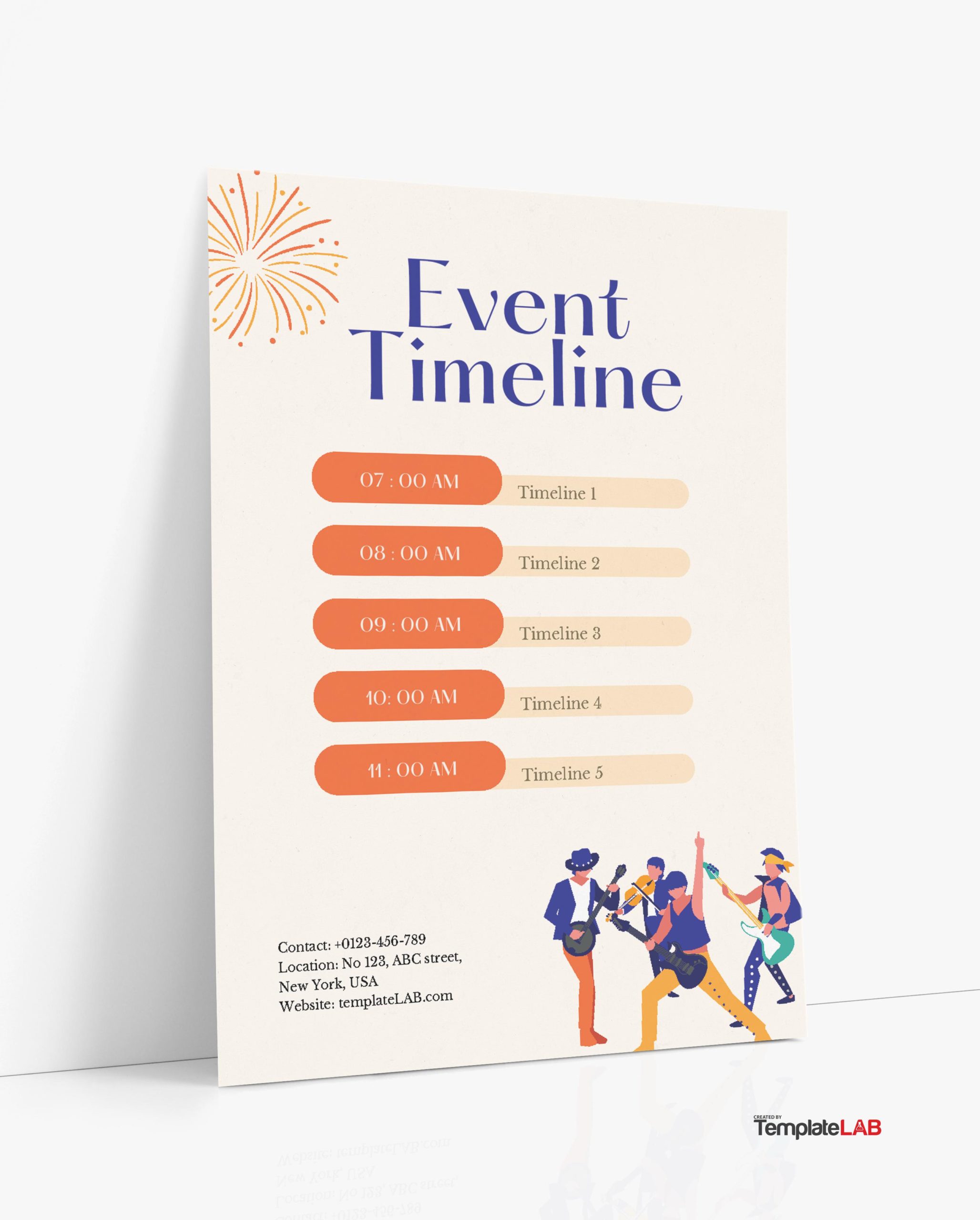 Detail Free Timeline Template Word Nomer 42