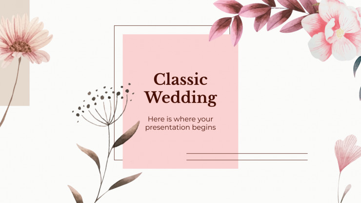 Free Wedding Presentation Template - KibrisPDR