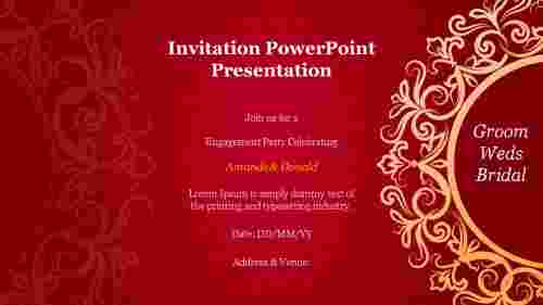 Detail Free Wedding Presentation Template Nomer 36