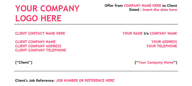 Detail Freelance Animation Contract Template Nomer 26