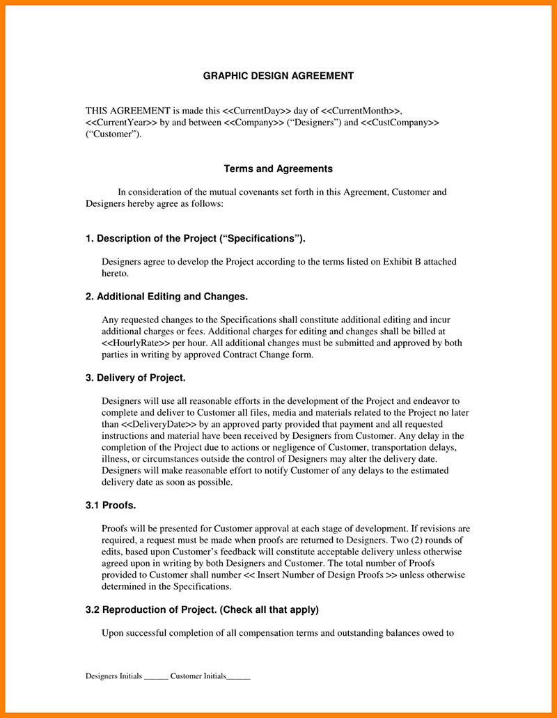 Download Freelance Animation Contract Template Nomer 51