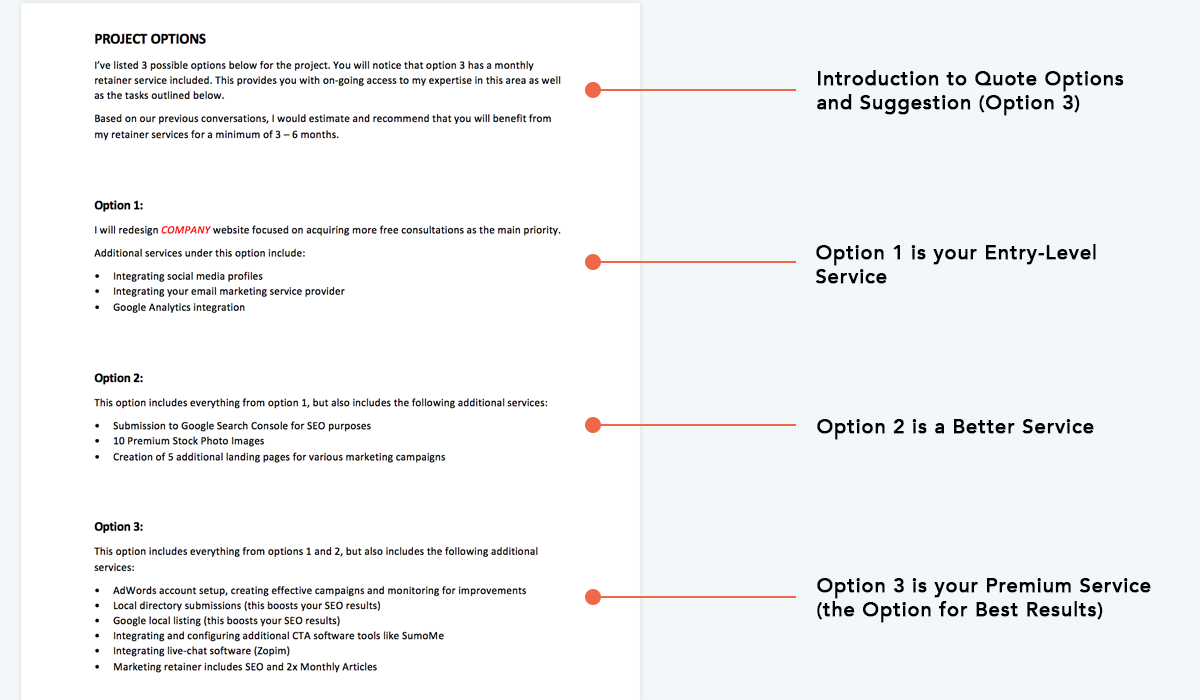 Detail Freelance Proposal Template Nomer 3