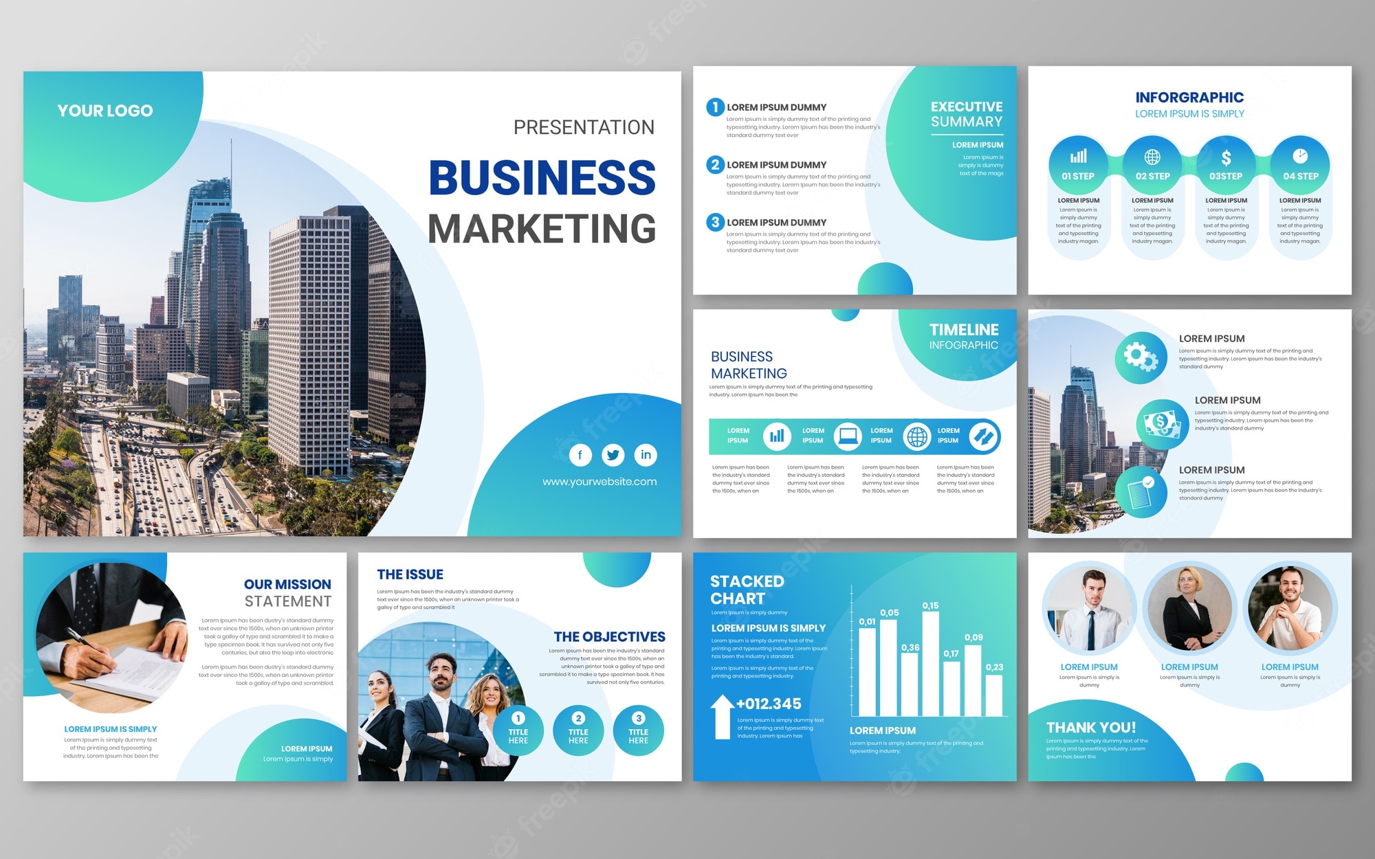 Freepik Ppt Template - 56+ Koleksi Gambar