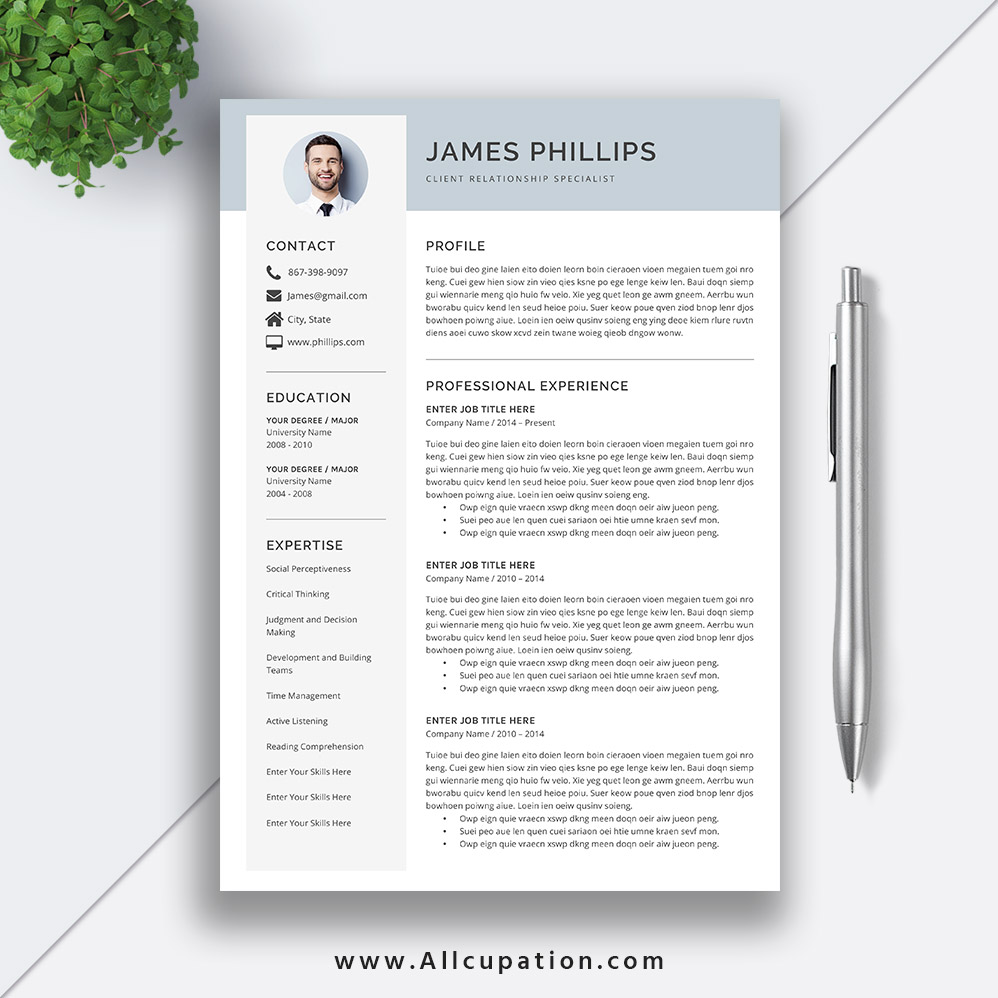 Detail Fresh Graduate Cv Template Nomer 45