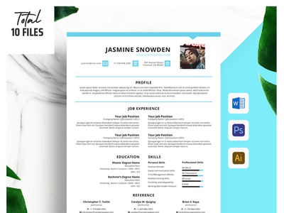 Detail Fresh Graduate Cv Template Nomer 52