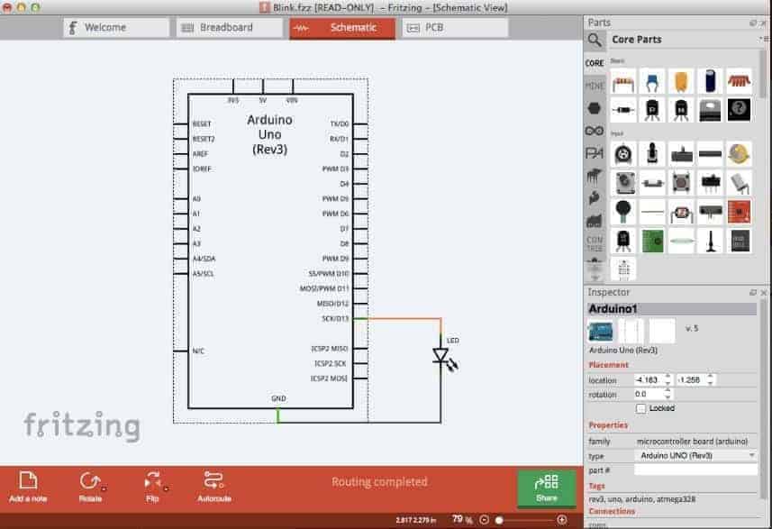 Detail Fritzing Online Arduino Nomer 4