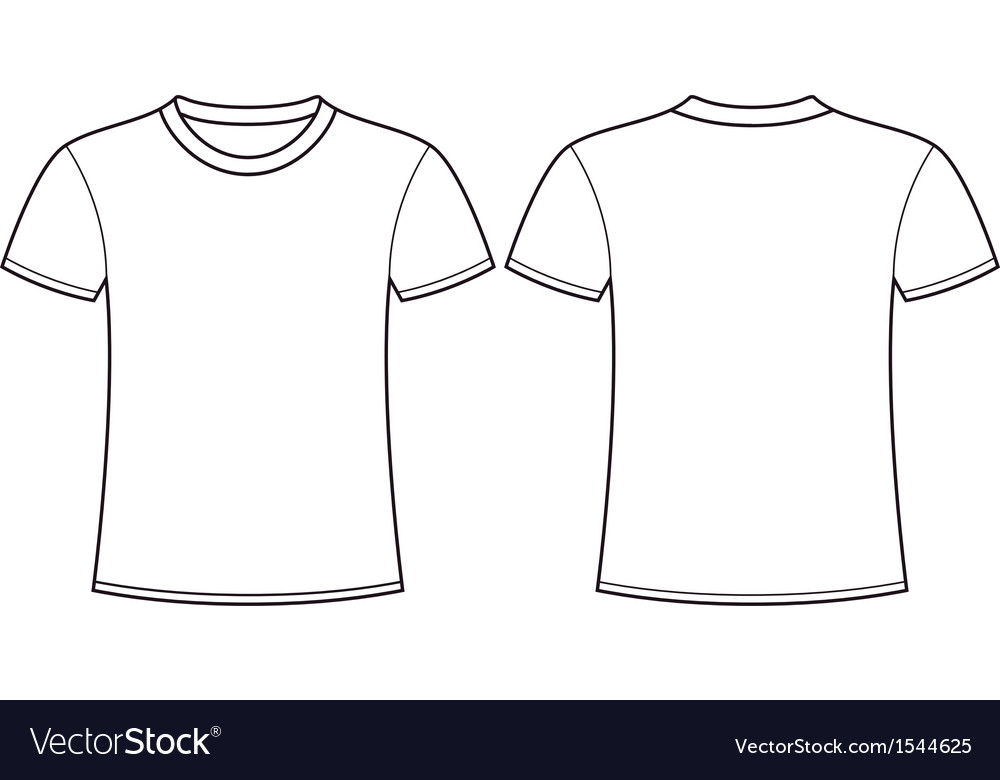 Front And Back T Shirt Template - KibrisPDR