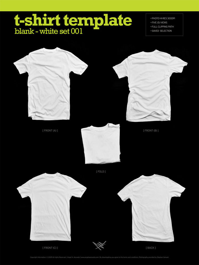 Detail Front And Back T Shirt Template Nomer 32