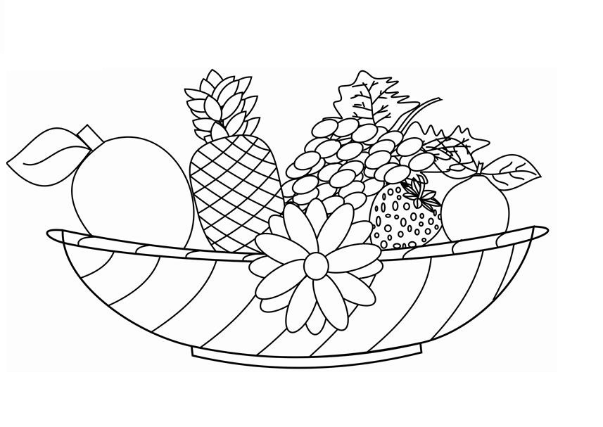Detail Fruit Basket Template Nomer 27