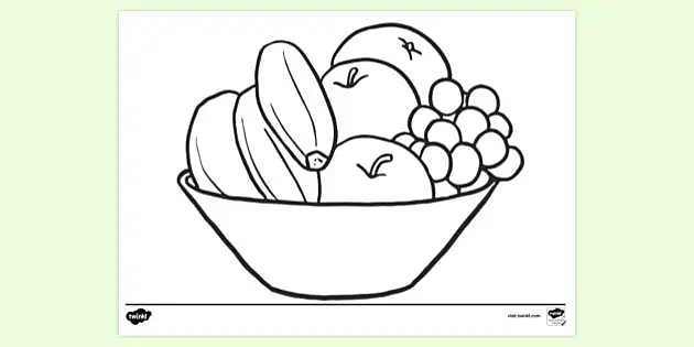 Detail Fruit Basket Template Nomer 8