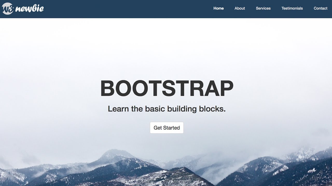 Detail Fullscreen Bootstrap Template Nomer 9