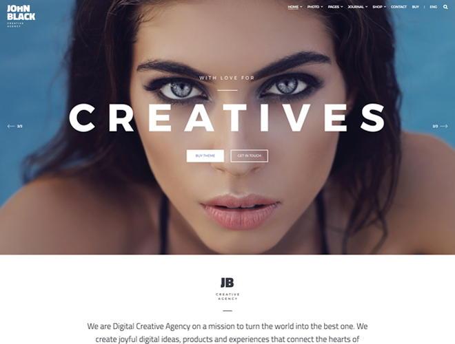 Detail Fullscreen Bootstrap Template Nomer 24