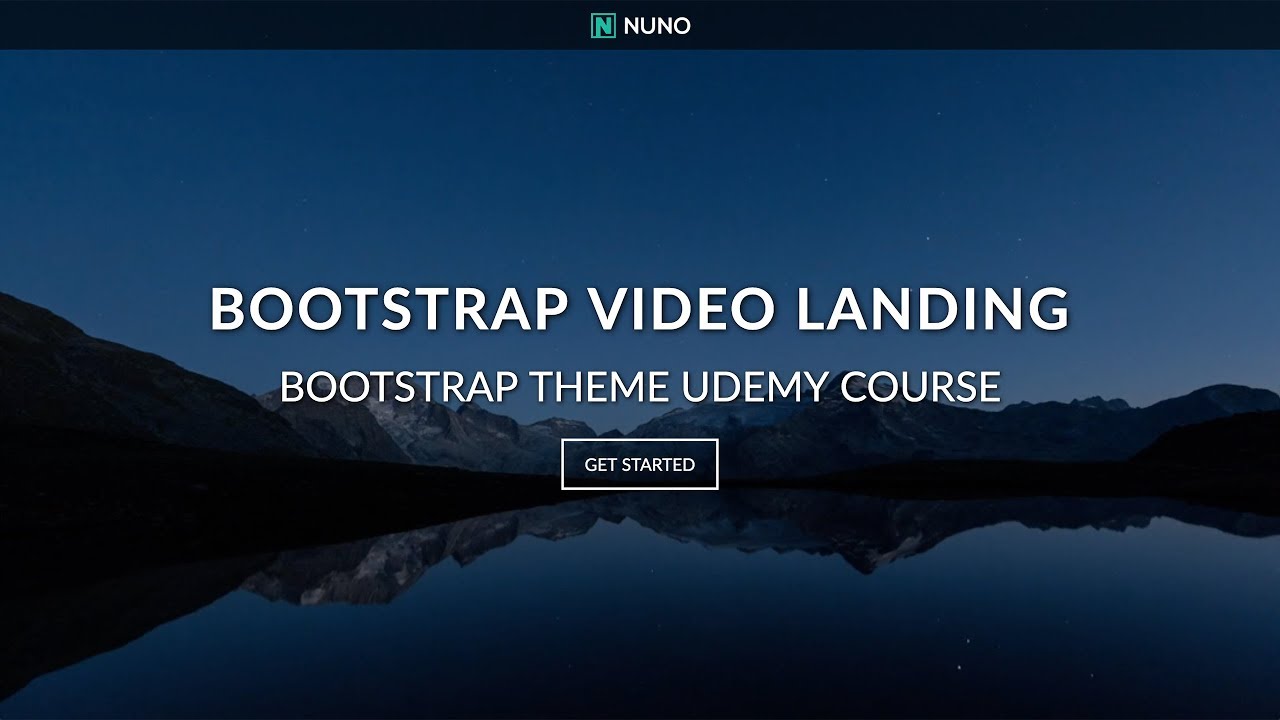 Detail Fullscreen Bootstrap Template Nomer 32