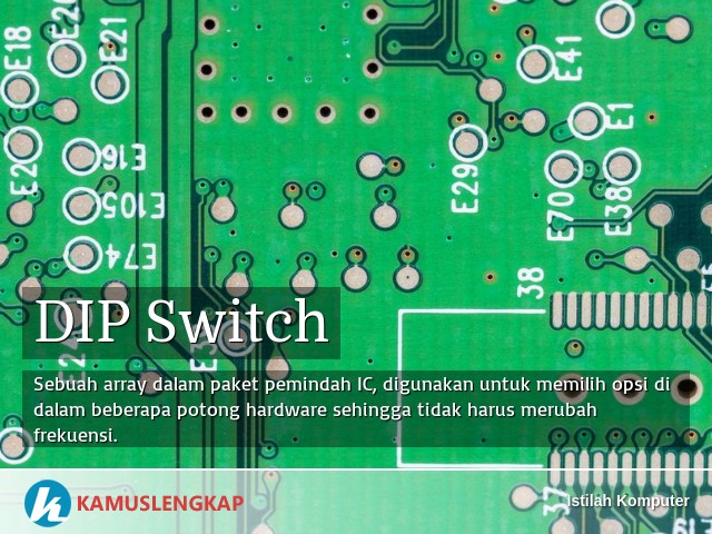 Detail Fungsi Dip Switch Nomer 15