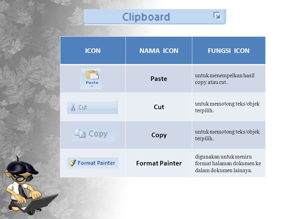 Detail Fungsi Fungsi Icon Nomer 29