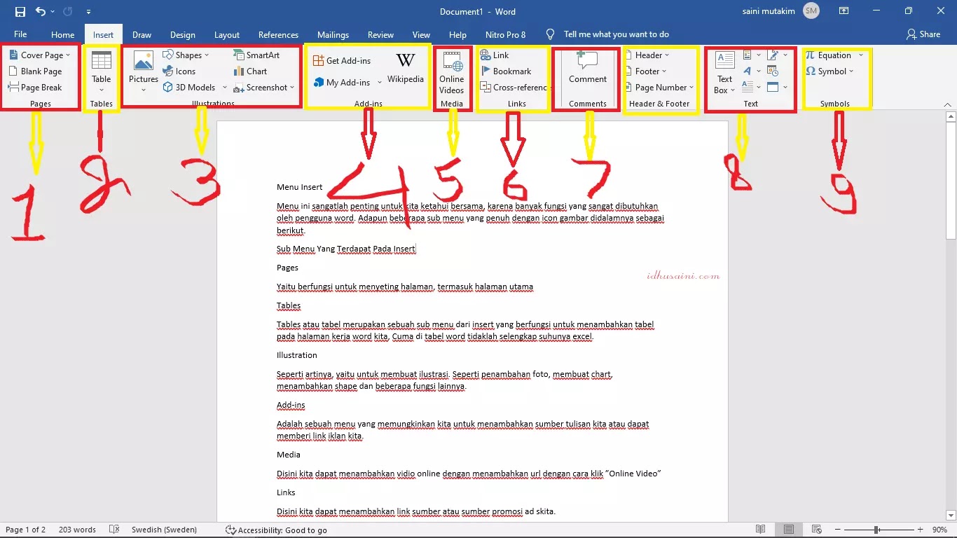 Detail Fungsi Fungsi Icon Nomer 9