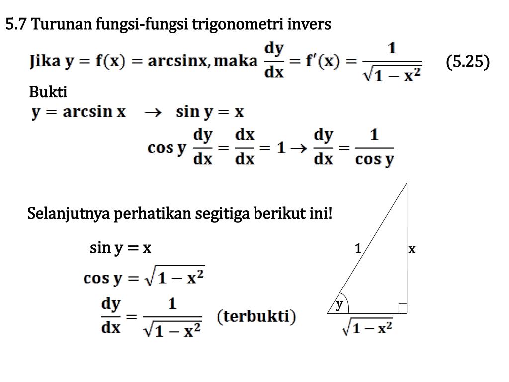 Detail Fungsi Invers Trigonometri Nomer 14