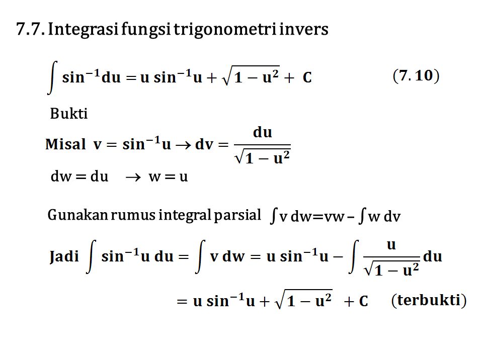 Detail Fungsi Invers Trigonometri Nomer 26