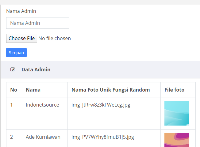 Detail Fungsi Upload Gambar Tabel Php Nomer 14