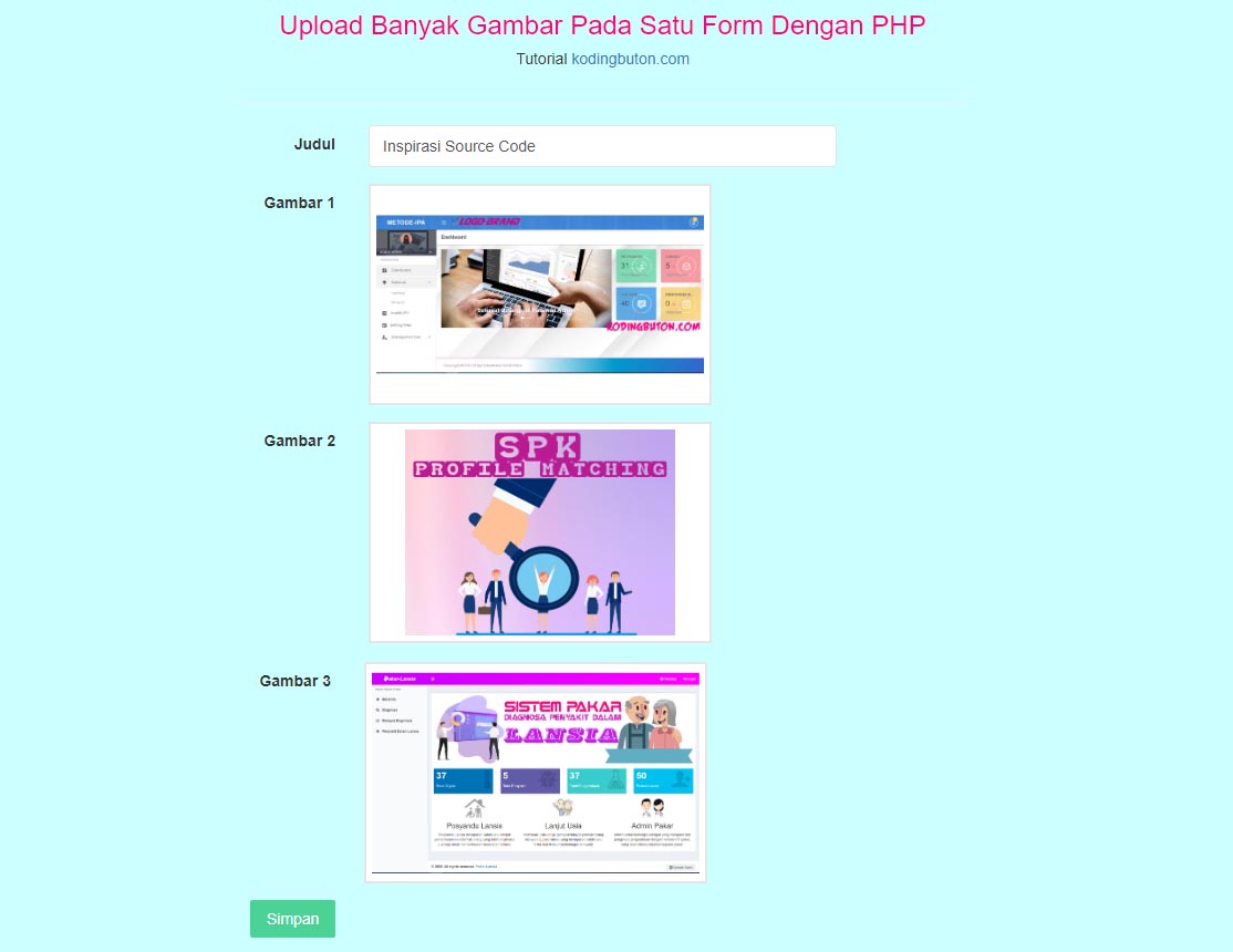 Detail Fungsi Upload Gambar Tabel Php Nomer 48