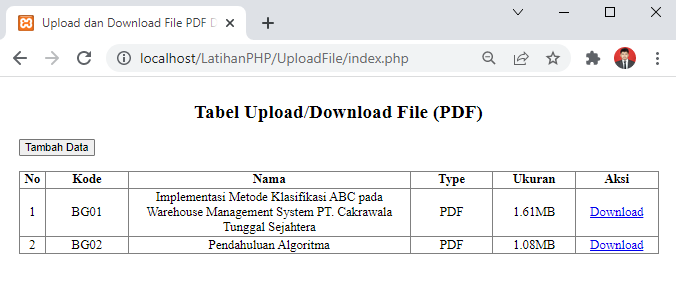 Detail Fungsi Upload Gambar Tabel Php Nomer 56