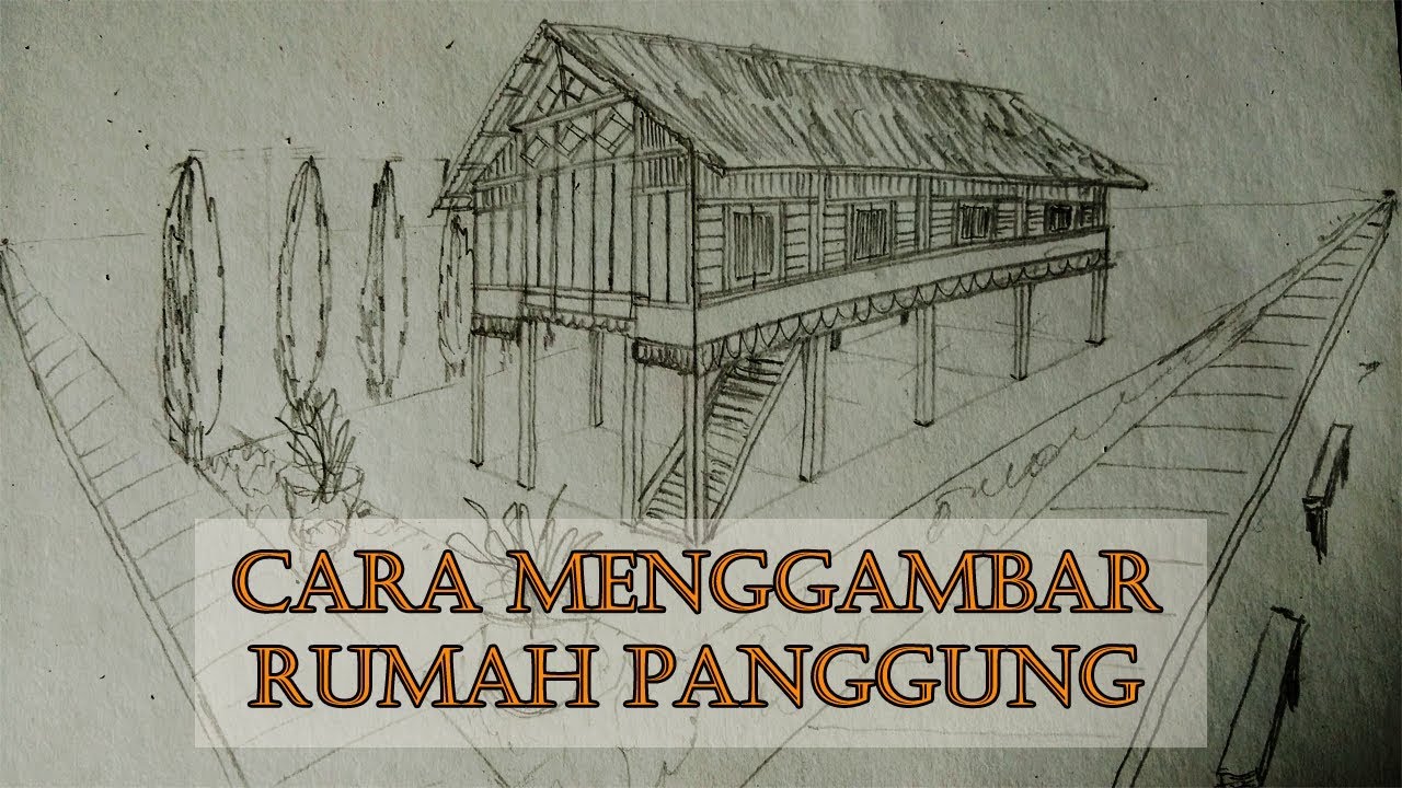 Detail Gambar 2 Titik Lenyap Luar Rumah Nomer 25