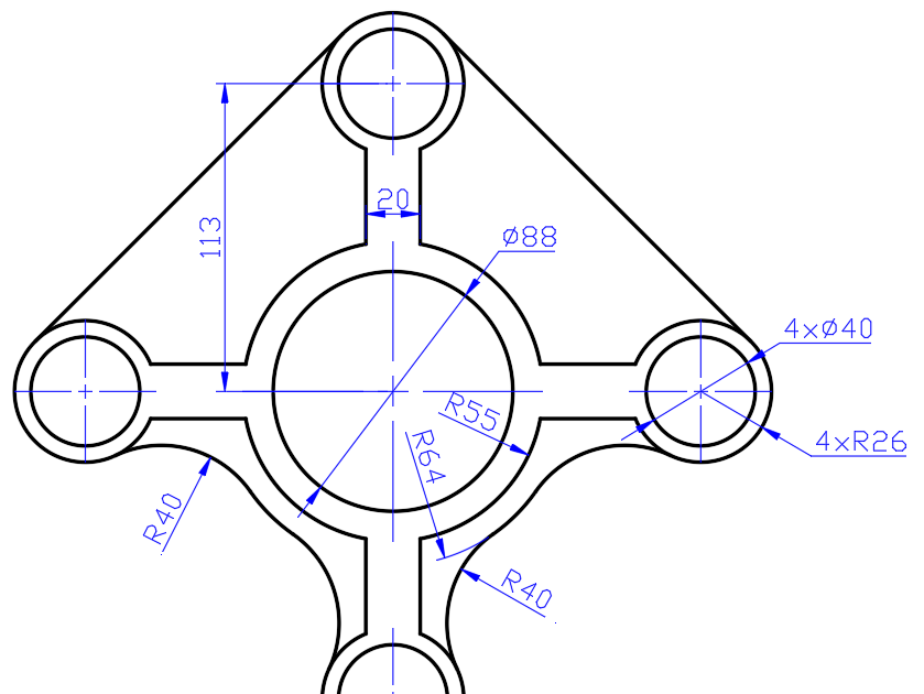 Detail Gambar 2d Untuk Autocad Nomer 10