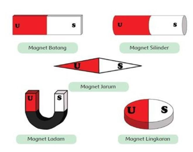 Detail Gambar 5 Macam Magnet Gambar Magnet Nomer 2