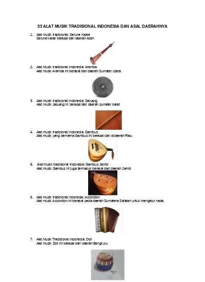 Detail Gambar Alat Musik Beserta Asalnya Nomer 30