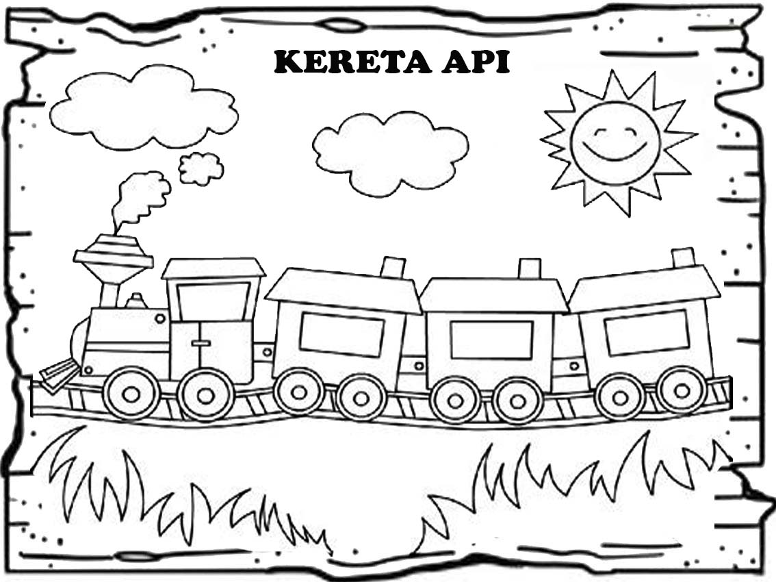 Detail Gambar Alat Transportasi Hitam Putih Untuk Diwarnai Nomer 42