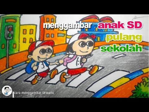 Detail Gambar Anak Pulang Sekolah Kartun Nomer 31