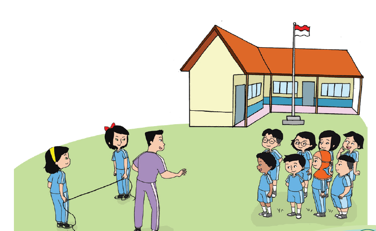 Detail Gambar Anak Sd Berkumpul Di Lapangan Sekolah Nomer 12