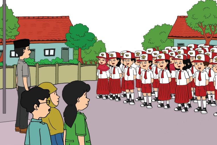 Detail Gambar Anak Sd Sedang Kumpul Di Lapangan Sekolah Nomer 7