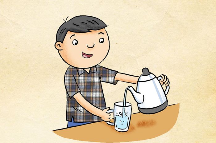 Gambar Animasi Minum - KibrisPDR