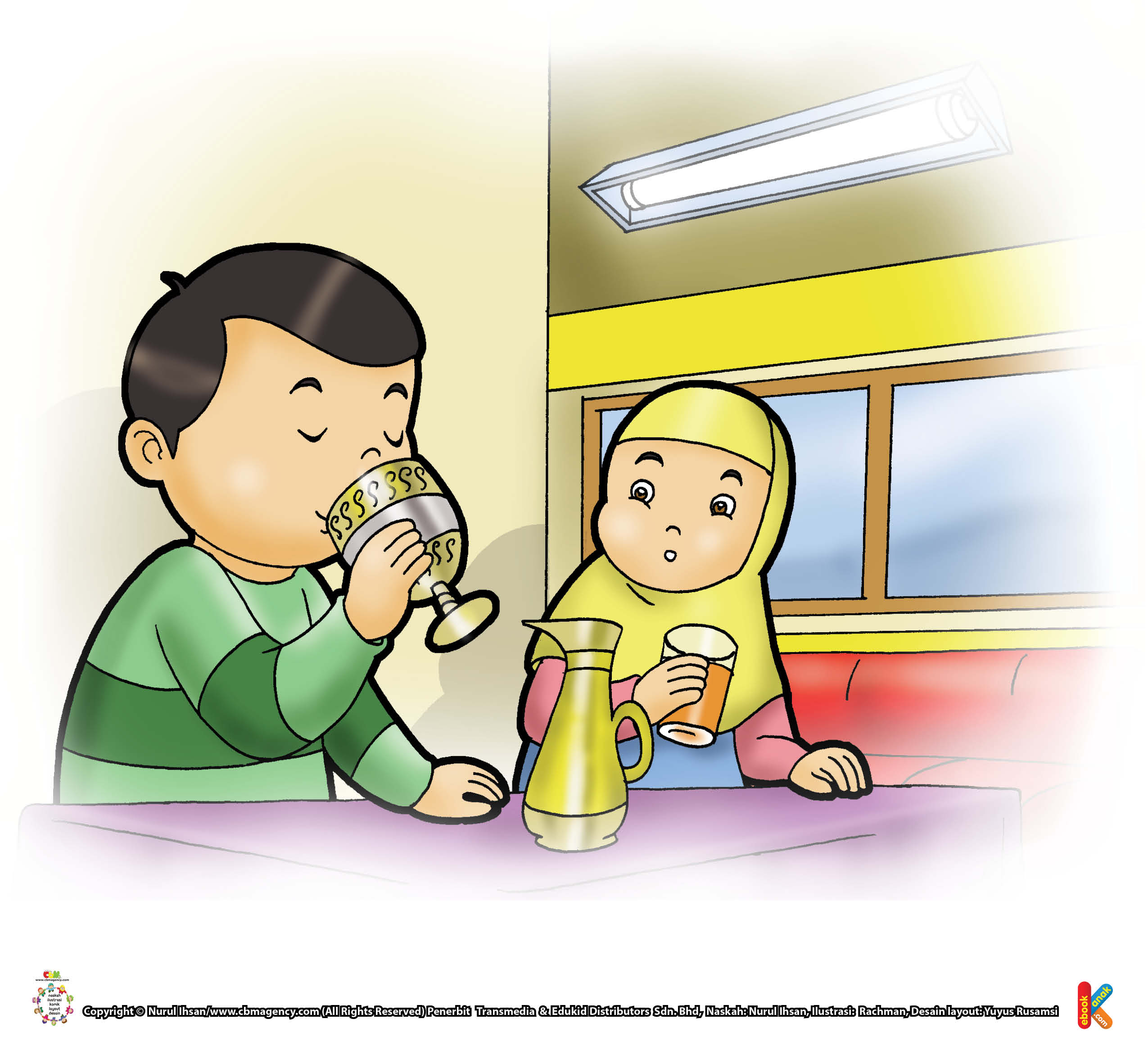 Detail Gambar Animasi Minum Nomer 7