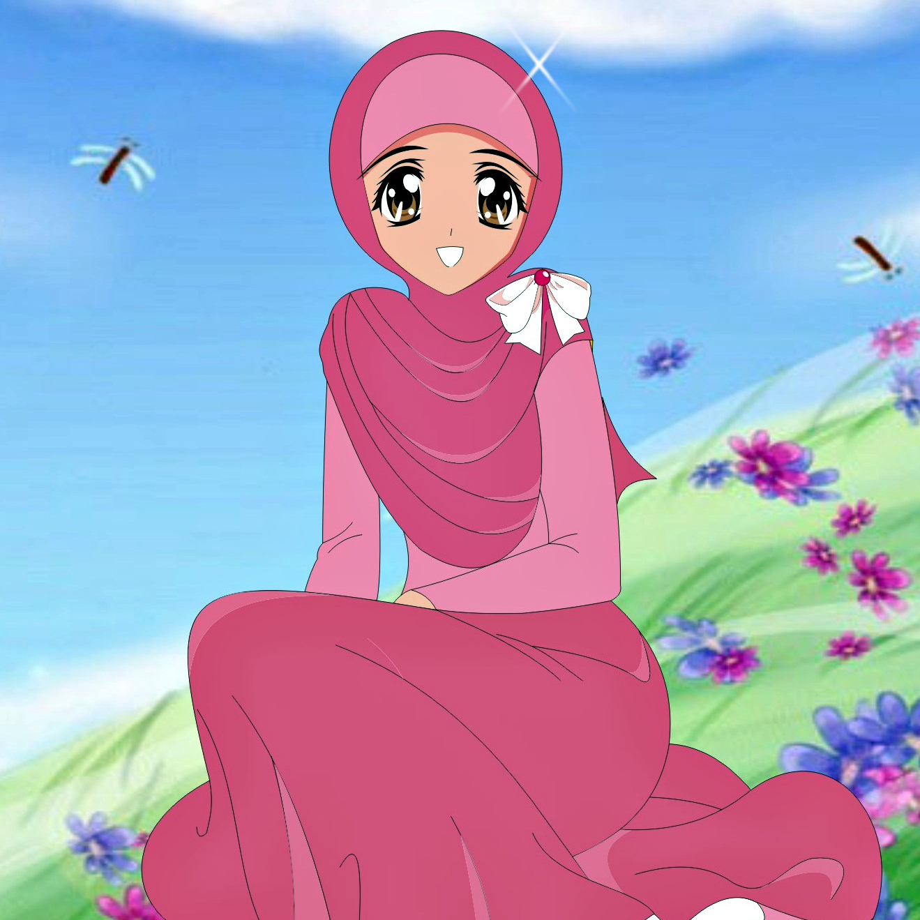 Detail Gambar Animasi Muslimah Bergerak Nomer 22