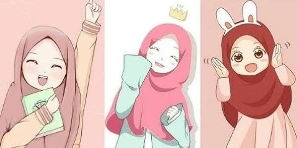 Detail Gambar Animasi Muslimah Cantik Nomer 20